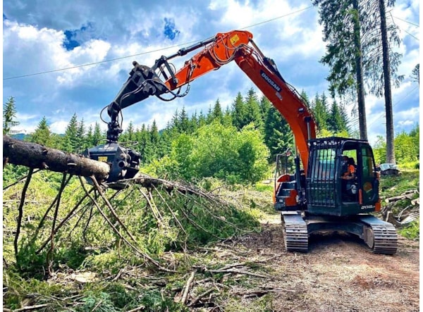  Agriforest RM 1800 HD -- excavator 12 - 16 t. -- de vanzare